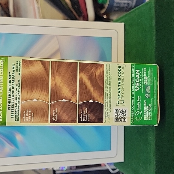 Garnier Nutrisse Ultra Crème - 73 Dark Golden Blonde New in Box - Picture 4 of 6